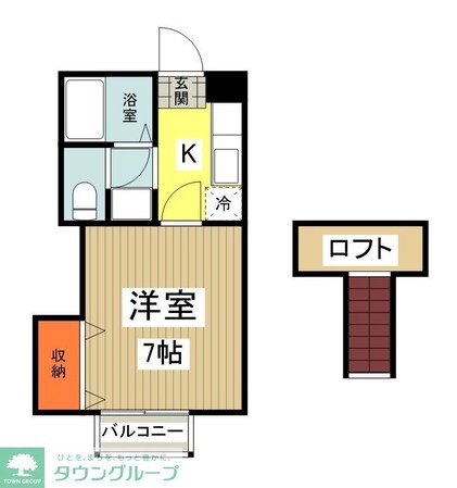 トリコロールベルデの物件間取画像